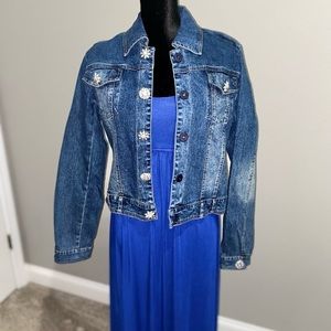 The Berek Collection Rhinestone Denim Jacket